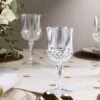 FOMQUAZLI Brandy Cocktail Glasses Diamond Crystal Wine Glasses Great for Spirits, Drinks, Bourbon, Wine Europeun Elegant Wine Glass 190ML Set of 2 - Image 3
