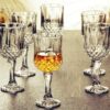 FOMQUAZLI Brandy Cocktail Glasses Diamond Crystal Wine Glasses Great for Spirits, Drinks, Bourbon, Wine Europeun Elegant Wine Glass 190ML Set of 2 - Image 4